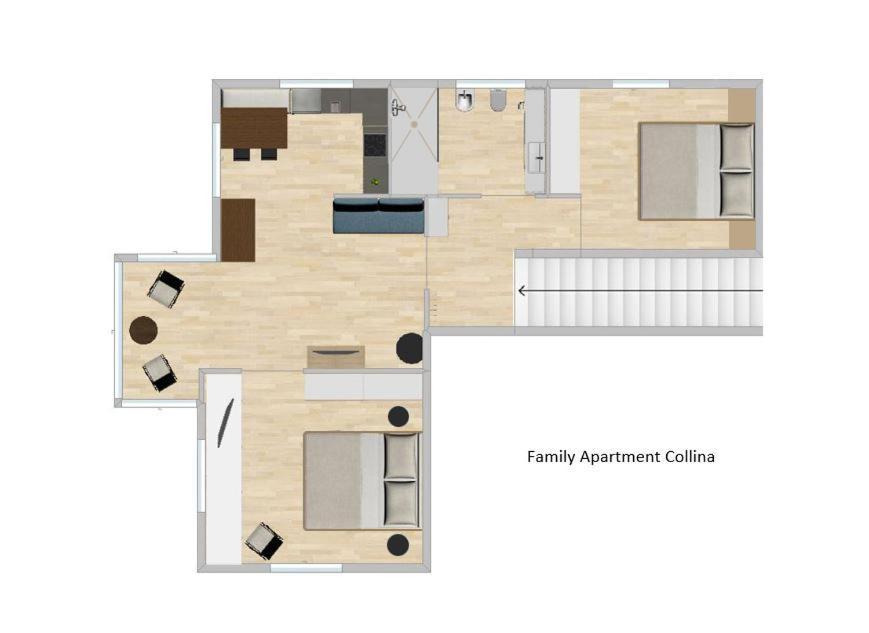 Apartment Cesa Collina أورتيسايْ المظهر الخارجي الصورة